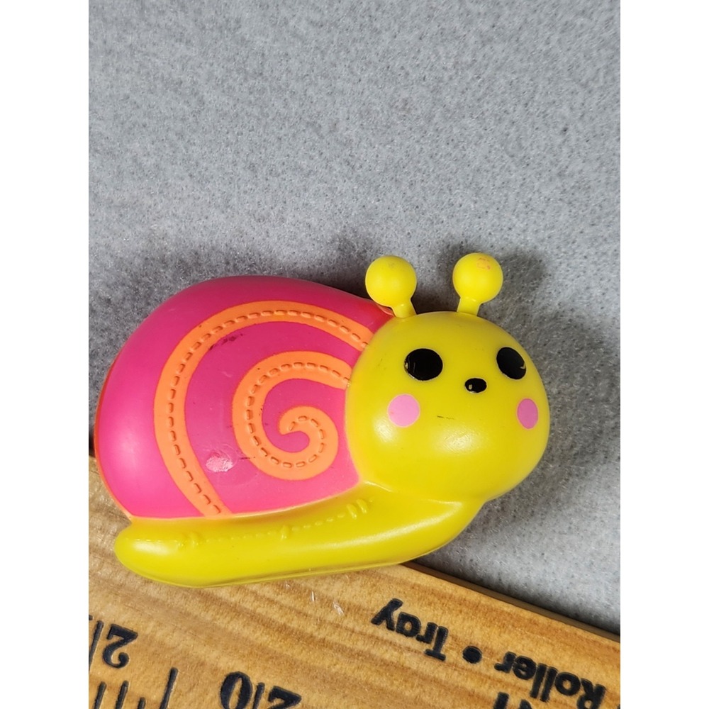 Lalaloopsy Pet Snail Lolly Candy Pink Yellow Mini Figure 2012 MGA Toy